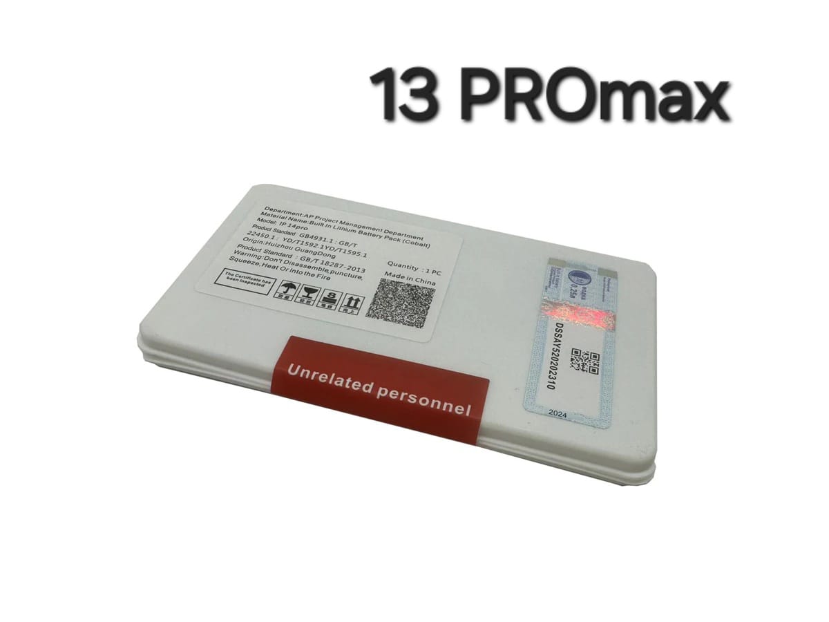 13 pro max Battery for iPhone 13 PROmax Original Pulled PCB - Image 1