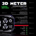 MECHANIC 3D Meter Digital Multimeter with Triple Display - Image 4