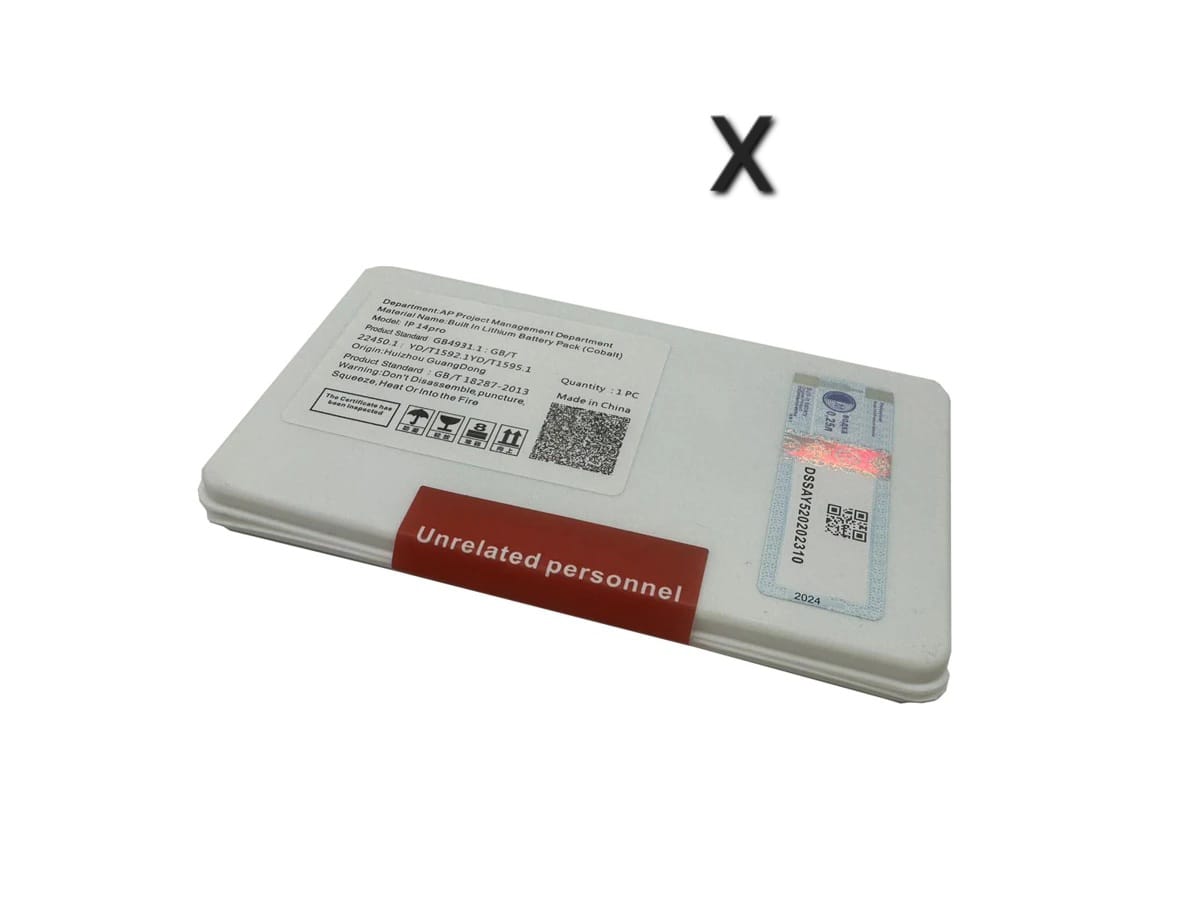 x Battery for iPhone X Original Pulled PCB - Image 1