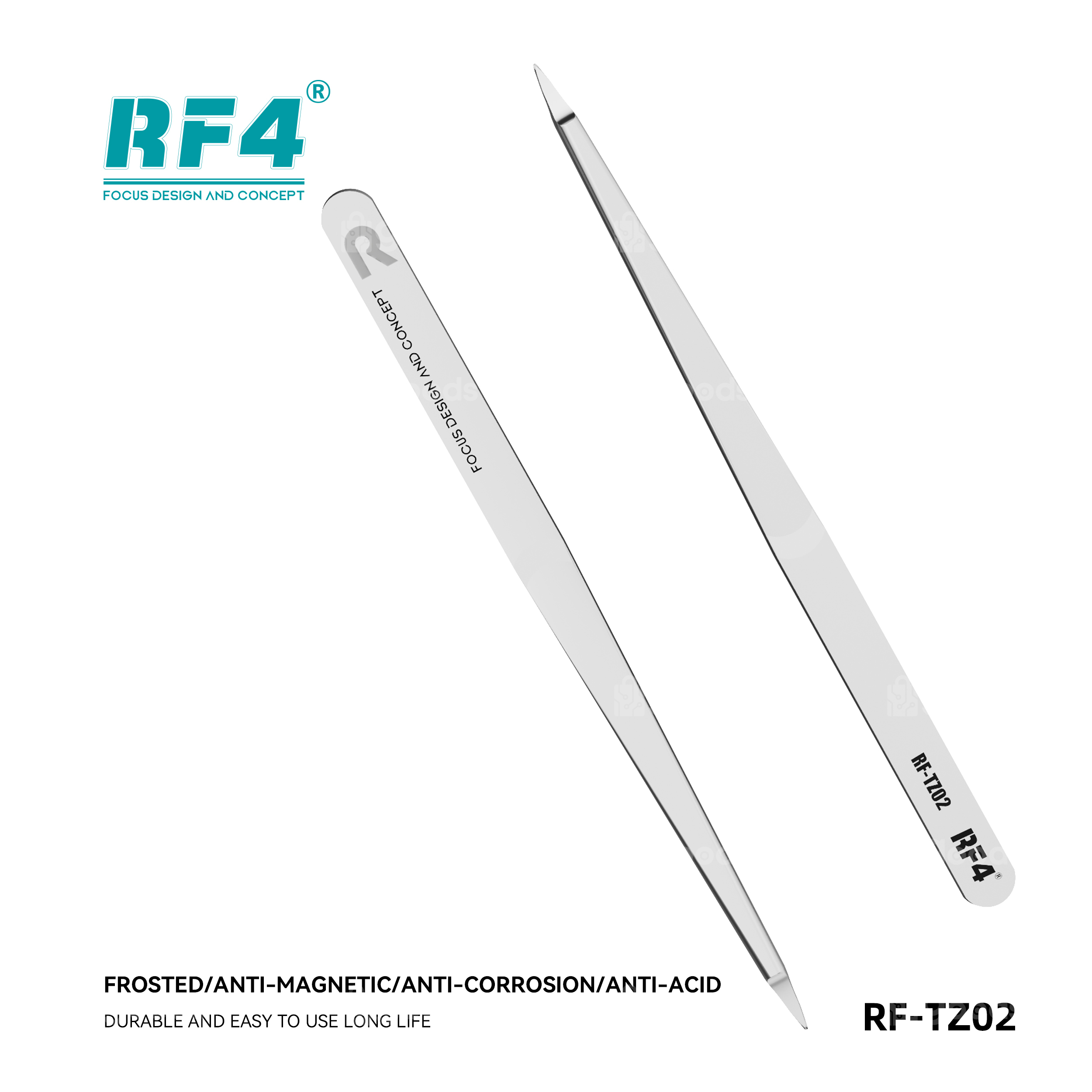 ABUIABACGAAgvfvCuAYoqoHeugUwxBM4xBM RF4 RF-TZ02 Extra Sharp Tweezer - Image 1