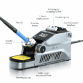 T380 Portable Smart Soldering Station With T210 Handle Welding Tools - Image 7