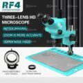 RF4 RF6565TVD2-2KC2 6.5-65X Zoom Trinocular Stereo Microscope with Aluminum Alloy Base - Image 2