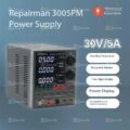 YCS 3005PM Adjustable DC Power Supply – 30V / 5A - Image 2