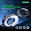 Relife RL-033 Ultra 105 LEDs Dual Zone Adjustable Brightness Microscope Ring Light - Image 2