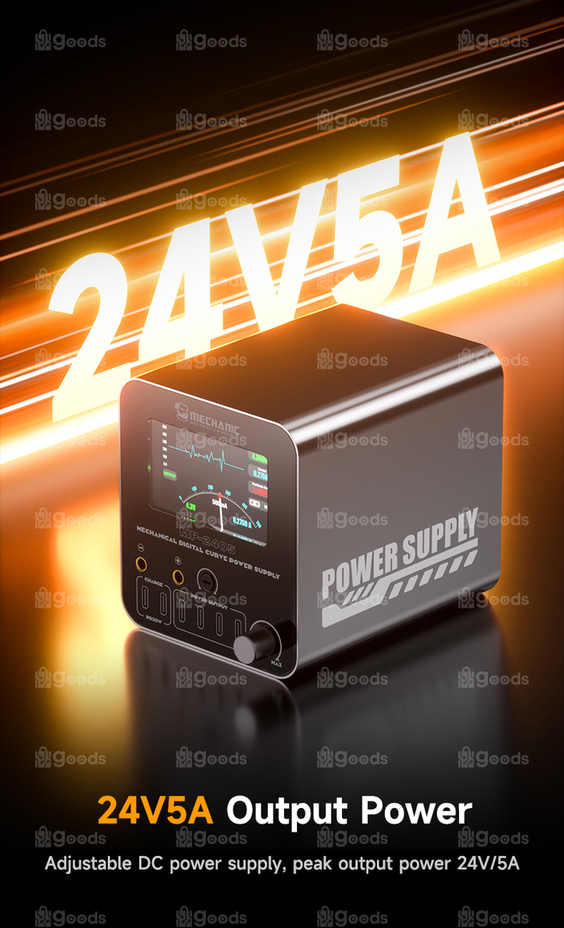 fdce730ac60b4d8cb3ca3898ecb1e295 Mechanic MP-2405 120W Three-channel Digital Adjustable Linear DC Power Supply - Image 1