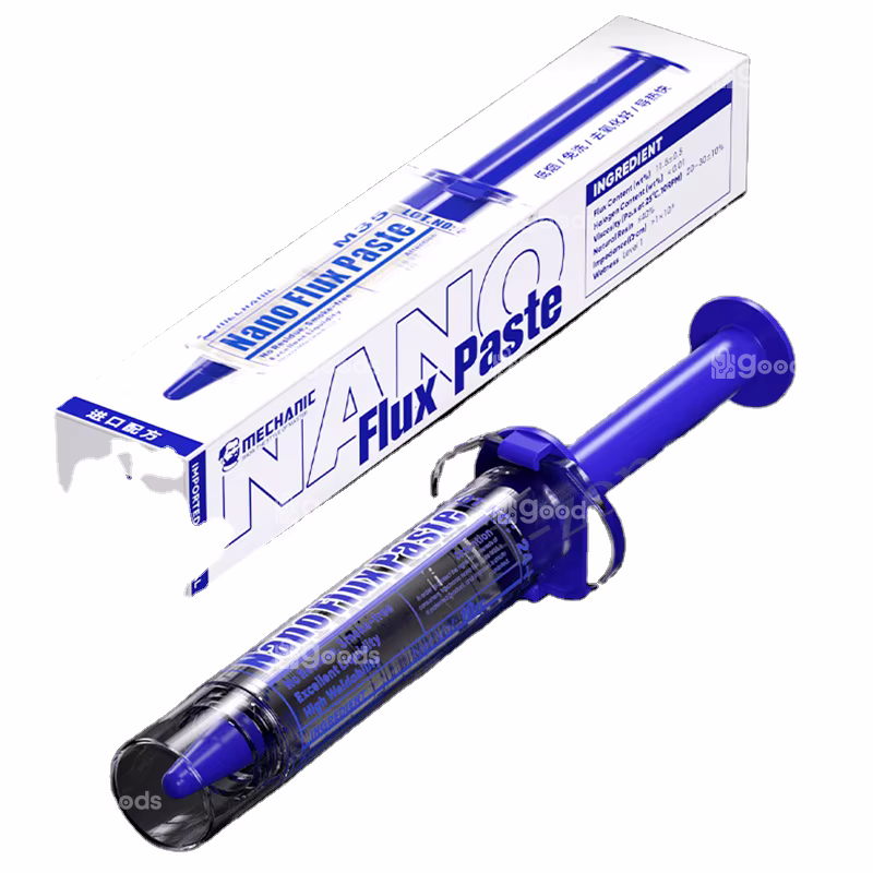 000055 Mechanic M35 Nano Flux Paste 10CC for Mobile Phone Repair with 3 Needles - - Image 1