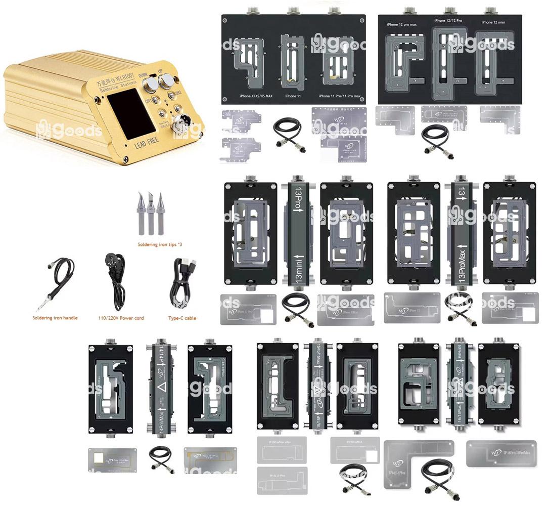123 WL HT007 Intelligent Preheater Platform Soldering Station for iPhone X-16ProMax - Image 1