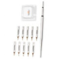 Luowei LW-C210 Soldering Iron Tip with 10Pcs Ultra Sharp Needles for Screen – STRAIGHT - Image 2