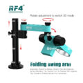 RF4 RF-FO19 Telescopic Articulating Arm Rotatable Universal Bracket for Stereo Microscope - Image 3