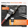 YCS-D03 16-in-1 Charging Boot DC Power Detection Cable for iPhone 8 to 17Pro Max / Various Android - Image 2