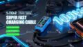 RELIFE XA7 1 to 2 Fast Charging Cable Digital Display Type-c Port Intelligent Division Labor Maintenance Testing Speed Detection - Image 4