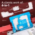XZZ IP17 Series 4-in-1 Motherboard Layered Test Stand for iPhone 17 / 17 Air / 17 Pro / 17Pro Max