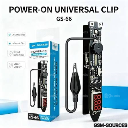 images GSM-SOURCES GS-66 Power-On Universal Clip - Image 1